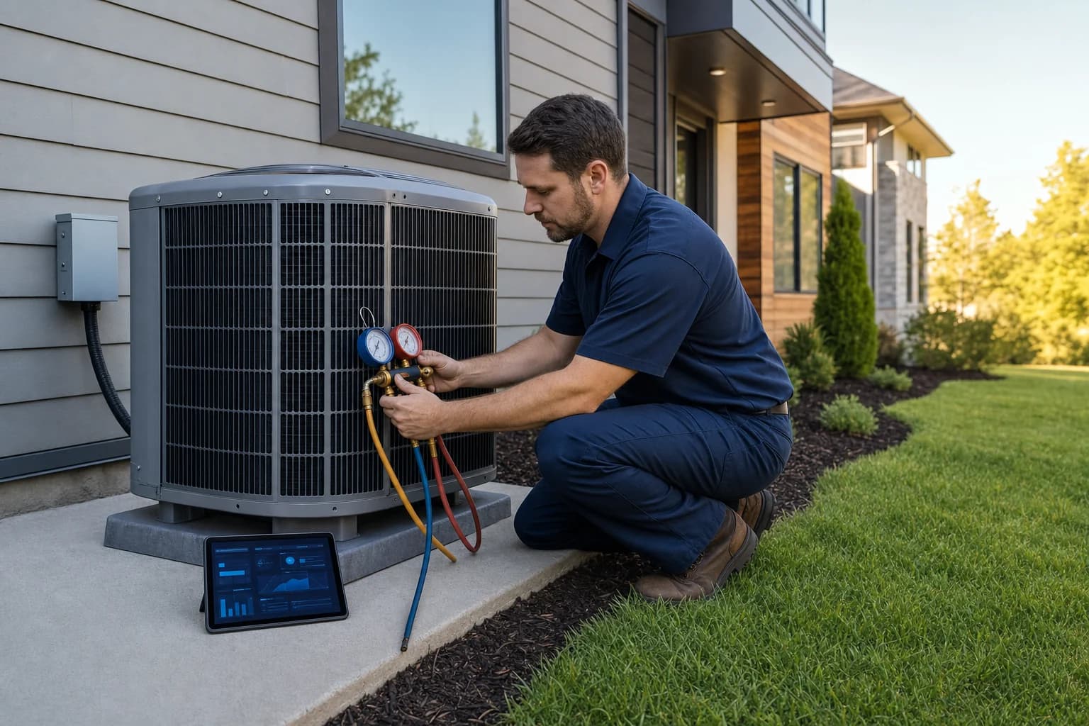 HVAC field service