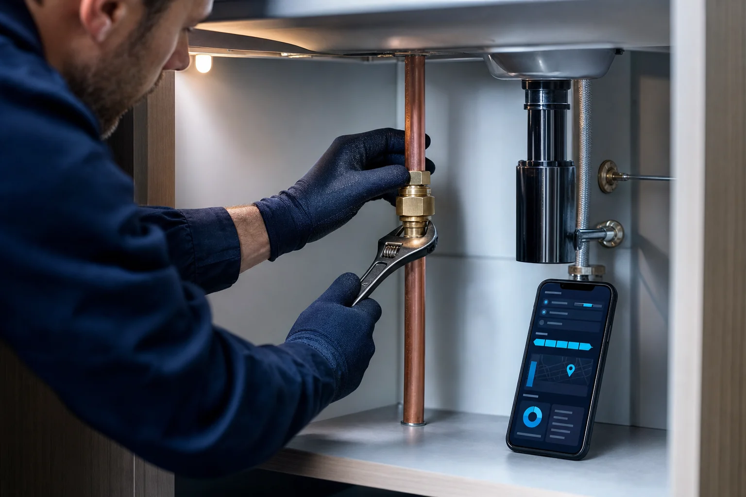 Plumbing field service