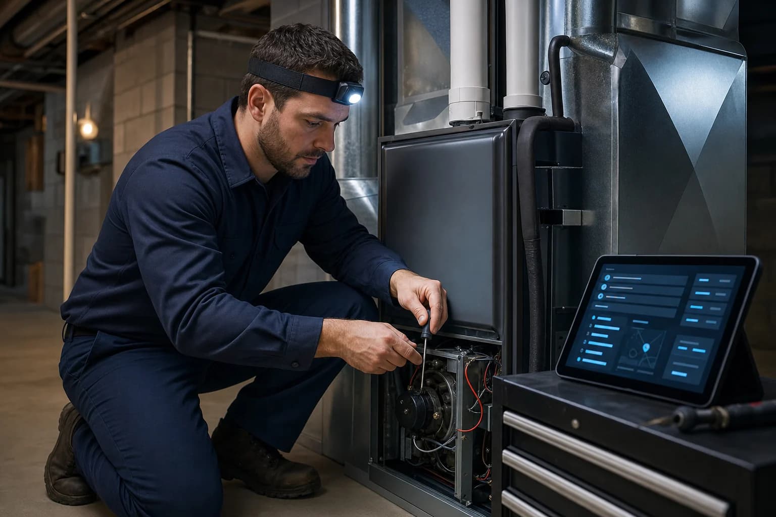 HVAC field service